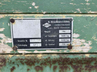Stalldungstreuer Strautmann Mestverspreider / Stalmeststrooier 2.7 ton