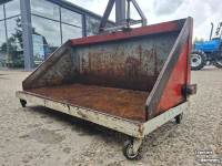 Traktor Abkippbehälter  Kleine kiepbak 120x60cm