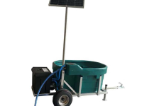 Tränkebecken Sonnenenergie Suevia Suevia Solar weidedrinkbak 600 liter , met oppervlaktepomp