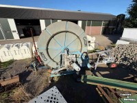 Beregnungsmaschine Gecomi 90RH300 regenhaspel beregening regenkanon 300M 90mm Compleet!!