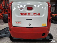 Minibagger Takeuchi TB216, minigraver, minikraan, BJ2026, Nieuw!