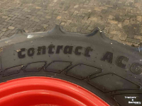 Räder, Reifen, Felgen & Distanzringe Continental 540/65R28 op Fendt velg