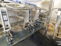 Melkmaschine DeLaval 40 stands buitenmelker 2012