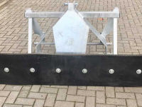 Gülleschieber S&S Rubberschuif 255 cm / Modderschuif / Wegenschuif