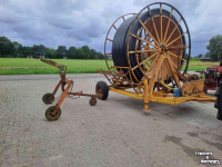 Stationäre Motor/Pump set Emergo Haspel met Nelson sproeier en MwM motorpomp