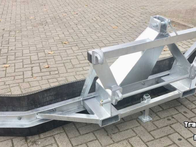 Gülleschieber S&S Rubberschuif 255 cm / Modderschuif / Wegenschuif
