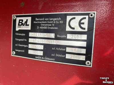 Futtermischwagen BVL BVL van Lengerich V-MIX 13-1LS zelfladende voermengwagen voermachines