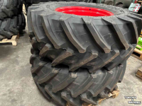 Räder, Reifen, Felgen & Distanzringe  Trelleborg 540/65R28 op velg 8 gaats