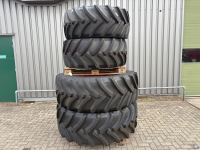 Räder, Reifen, Felgen & Distanzringe Mitas Mitas 540/65R24 NEW 100% + Mitas 600/65R38 NEW 100%