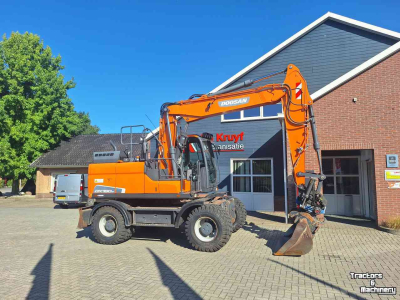 Mobilbagger Doosan Develon DX160W-5
