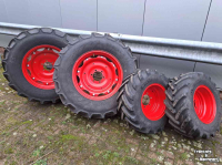 Räder, Reifen, Felgen & Distanzringe  480/65R28 Mitas + 340/65R18 Michelin