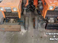 Gartentraktoren Kubota B7001E en B6001 2WD Mini Tractoren