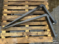 Palettengabeln  Palletlepels los 100x40x1000 Fem 2a