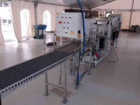 Drillmaschine Visser Granudine zaailijn trayzaaier