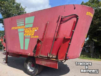 Futtermischwagen Vertikal Strautmann Verti-Mix 2000 Double