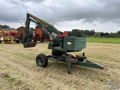 Bagger / Baggermaschine Visanocar Bandenkraan, getrokken kraan, kraan, graafmachine diversen