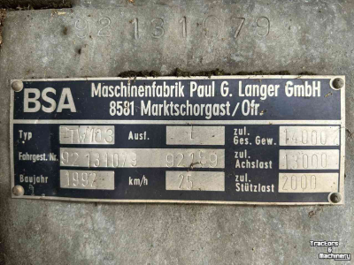 Gülletankwagen / Güllefässer Duport PTW 10.3E